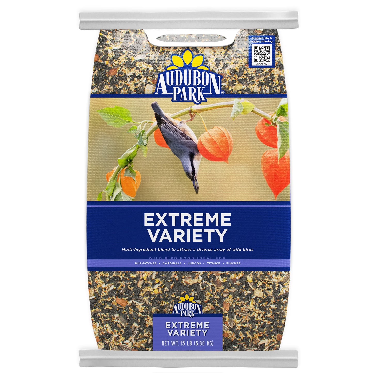 Extreme Variety Wild Bird Food, Dry, 15 Lbs., 1 Count per Pack