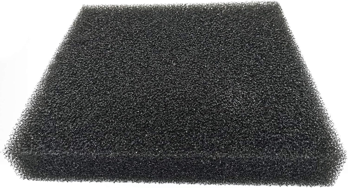 Aquarium Filter Media Sponge Pad Foam (9.5X9.5X1.56 Inch)