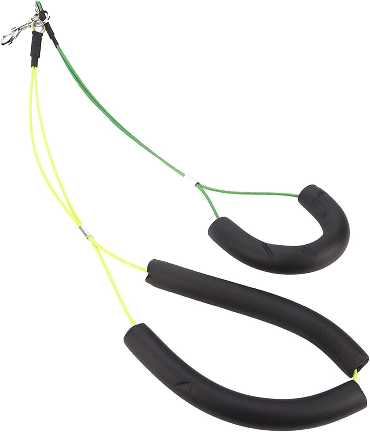 Adjustable Pet Grooming Leash No-Sit Haunch Holder Restraint Wash Choker Dogs Cats Grooming Table Arm(Yellow+Green)