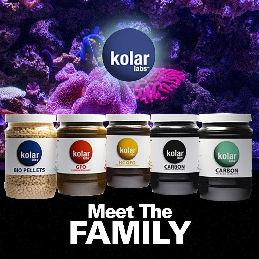 Crystal Cal Activated Carbon – Small Jar, Activated Charcoal for Aquariums and Fish Tanks