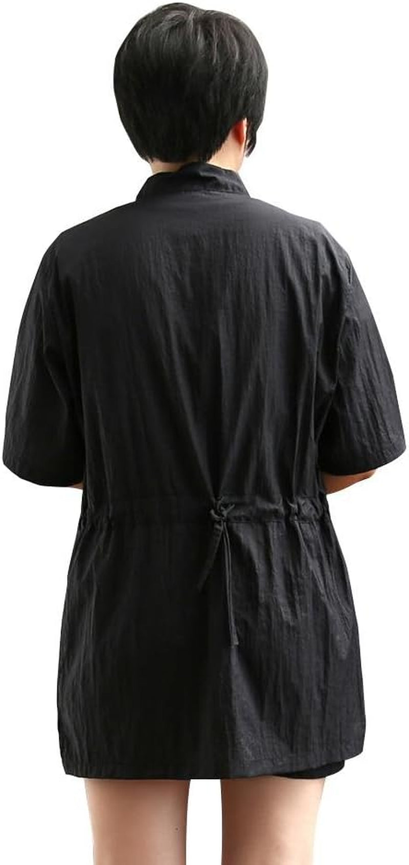 Grooming Smock,Anti-Static Smock for Dog Cat Beauty,Water Resistant Barber Apron Jacket for Hair Salon,Workwear Barber for Women Men (Large)