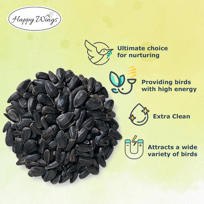 Sunflower Seeds 14 Lb No Grow Birdseed, Wild Bird Food. Dry, New