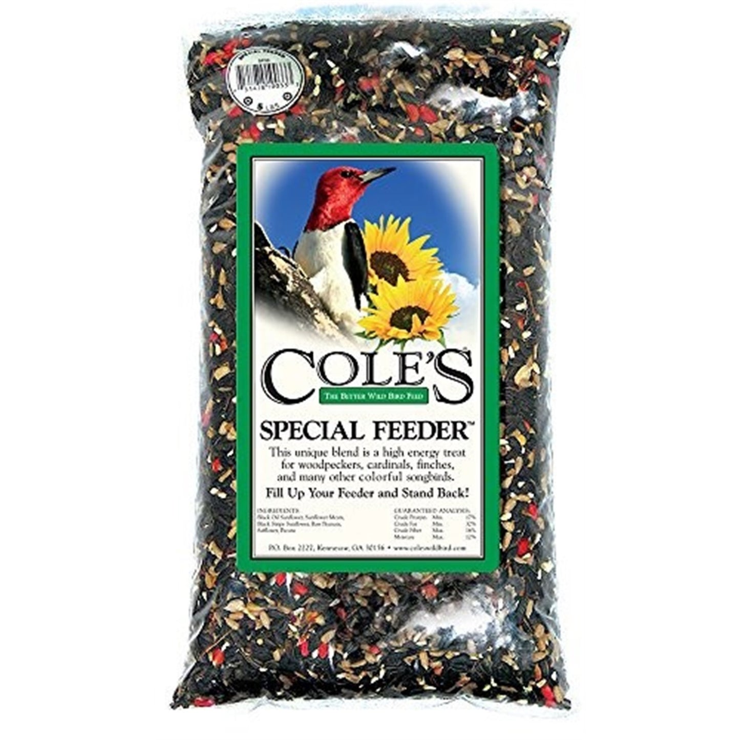 Cole’S Special Feeder Wild Bird Seed — Premium High-Energy Blended Mix — 20Lb