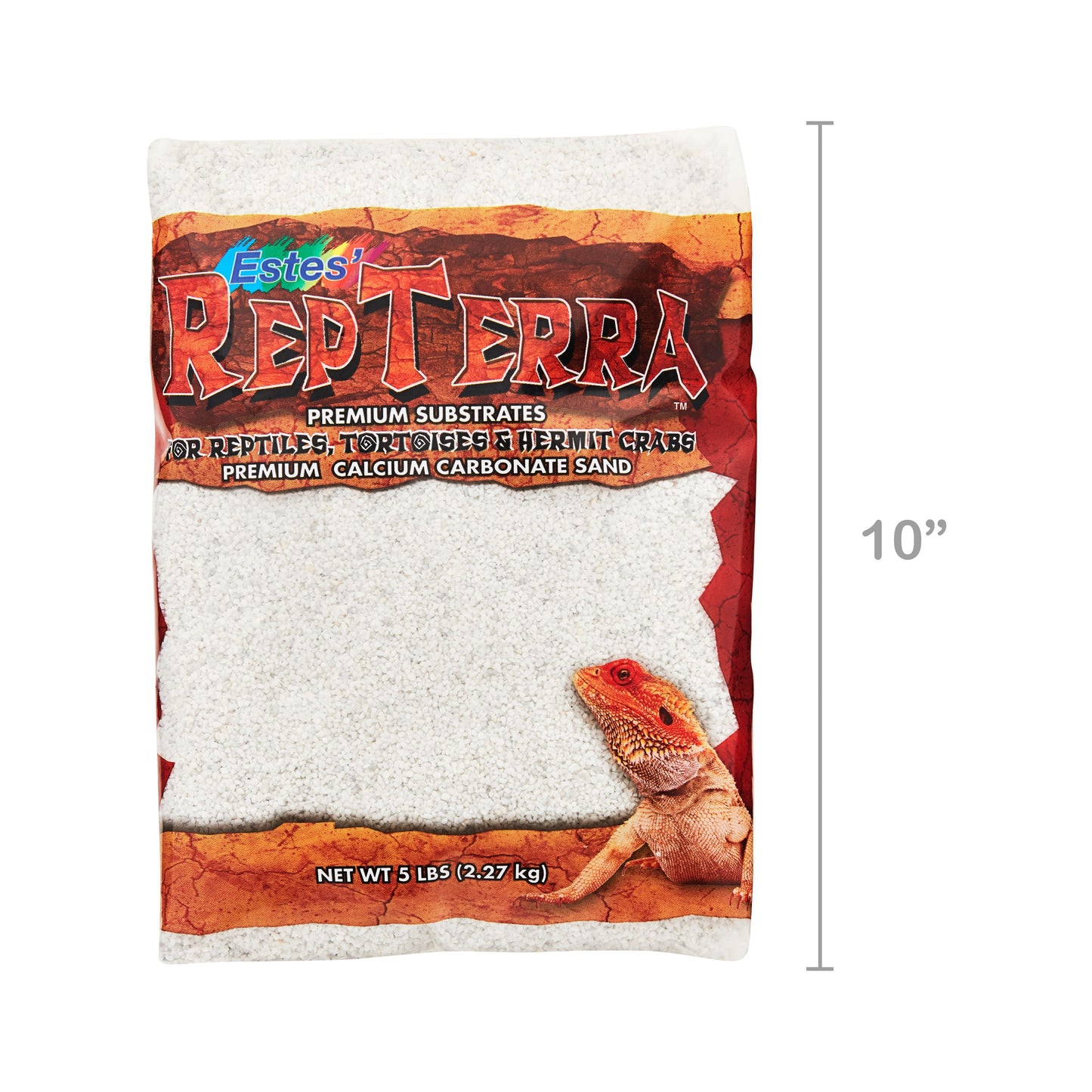 Repterra White Reptile Sand 5 Lb Bag