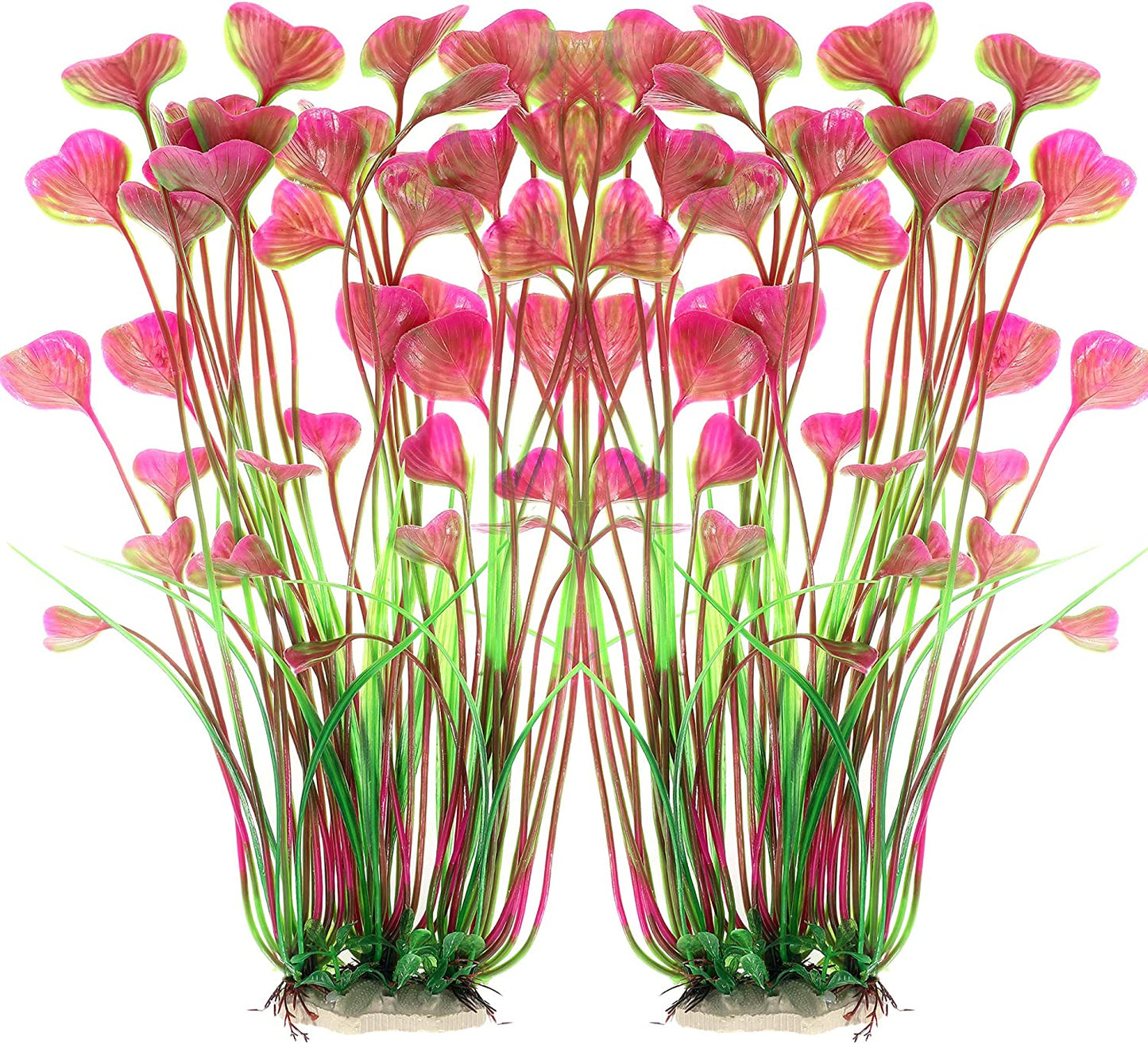 Fish Tank Decorations Plastic Plants Large,Aquarium Artificial Plants Decoration