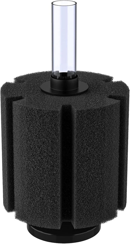 Aquarium Large Bio Sponge Filter Quiet Betta Fry Shrimp and Small Fish Foam Filter for Fish Tank up to 60 Gallon
