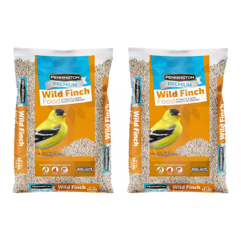 Premium 10 Lb. Wild Finch Bird Seed Food (2-Pack)