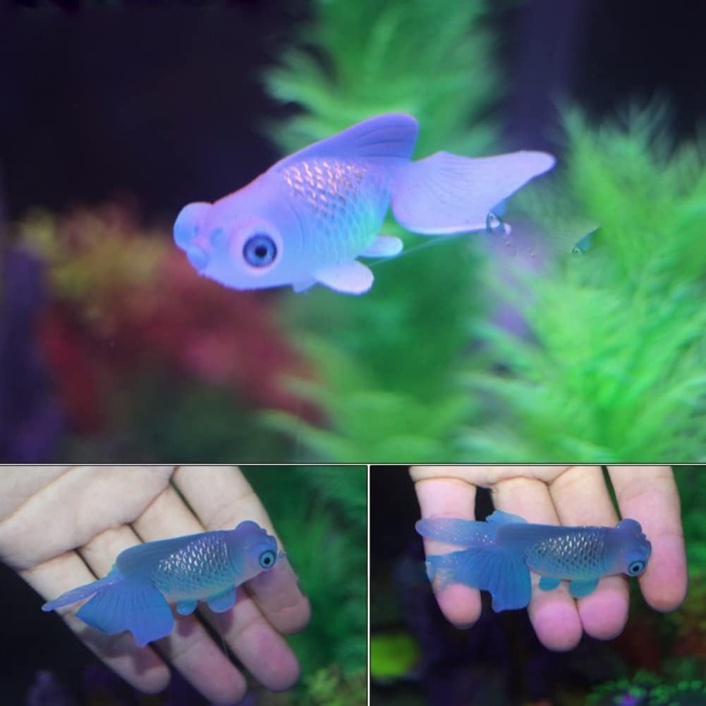 Artificial Aquarium Fishes Plastic Gold Fish Moving Floating Fish Artificial Small Fish Lifelike Fake Fish Decoration Ornaments