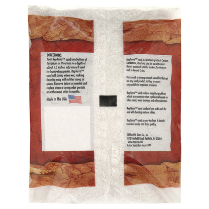 Repterra White Reptile Sand 5 Lb Bag