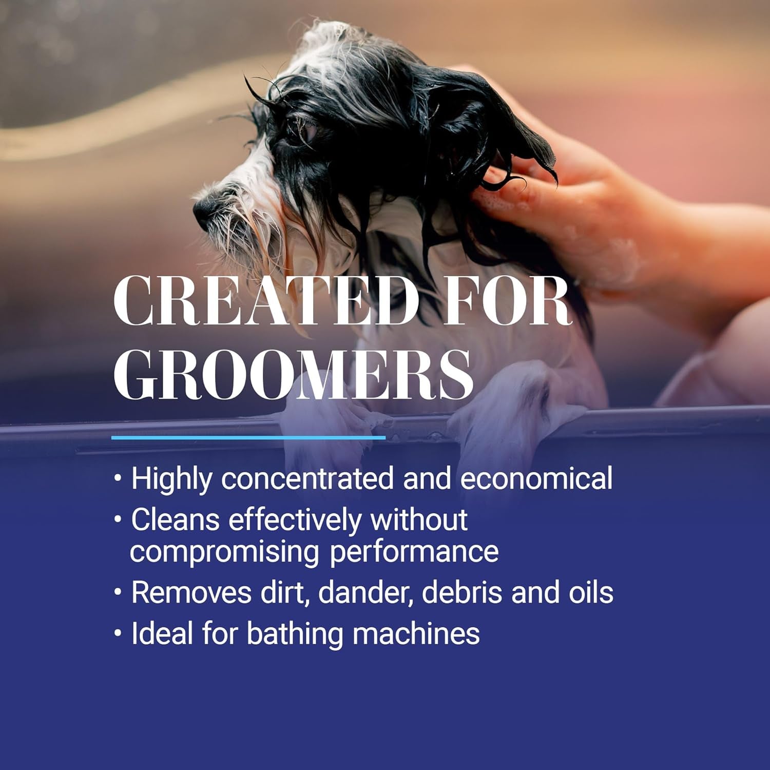 Smartwash50 Ultra Concentrated Dog Shampoo, Makes up to 50 Bottles, Groom like a Professional, Delightfully Fragranced, Suitable for All Coats, Made in the USA (Papaya - Starfruit)